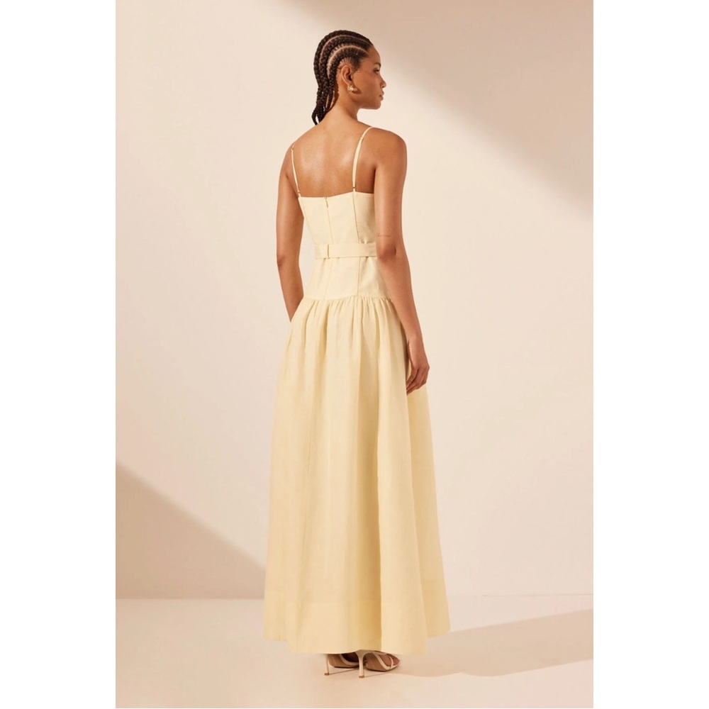 Shona Joy Limon Panelled Bustier Maxi Dress - US 4 *BNWT* - Picture 7 of 13